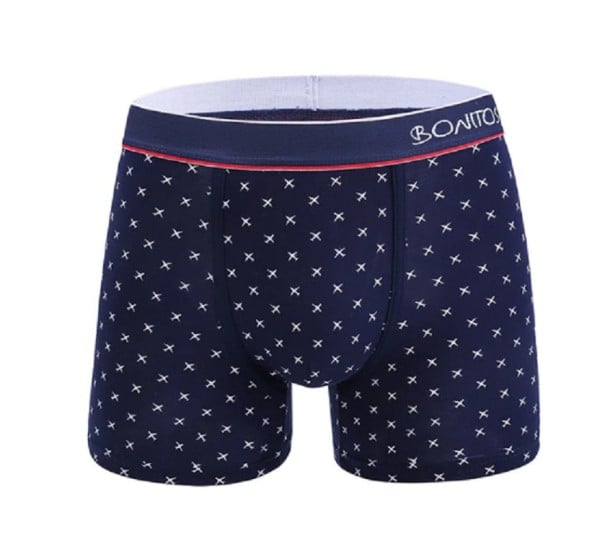 Boxershorts för herr med stjärntryck S
