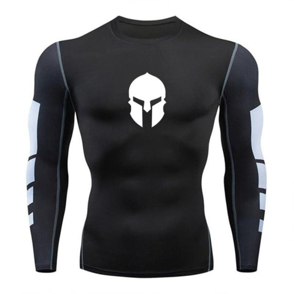 Pánské kompresní tričko F1806 Polyester spandex S 6