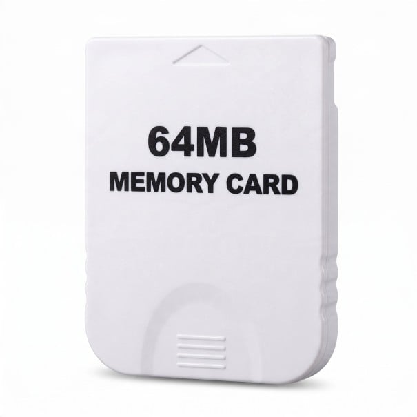 64 MB Memory Card Storage Card for Data Storage White With Insertion Arrow Replacement and Backup Card For Compatible Devices 1