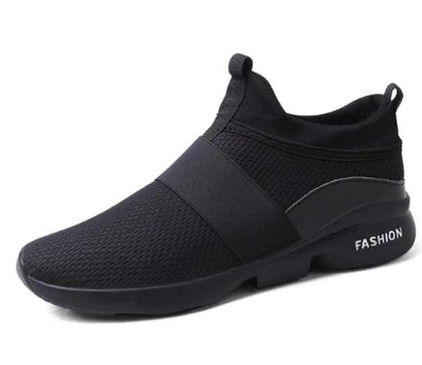 Slip-on sneakers för män J2761 svart 41