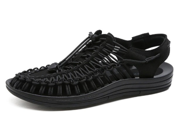 Sandaler för män svart 39