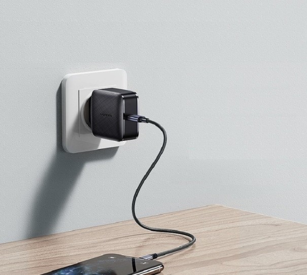 65W GaN USB-C laddare