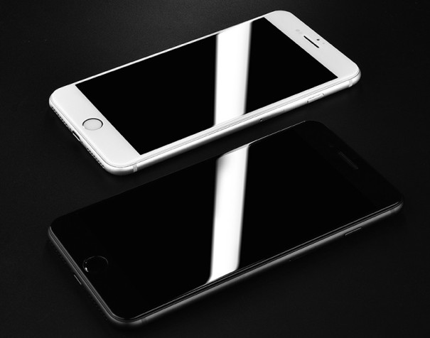 6D Beschermend Gehard Glas voor iPhone X, XS, XS Max, XR wit XS Max