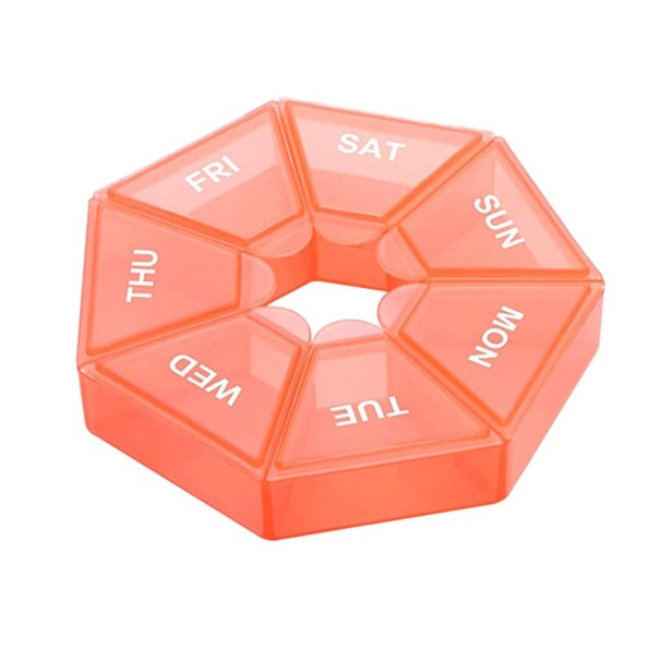 7-dages medicindispenser P3163 orange