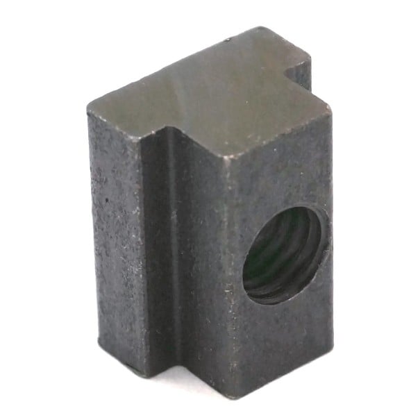 7 ks drážková T matice M6x1,0 uhlíková ocel posuvná matice do T drážky pro upevnění na frézce a pracovním stole 1