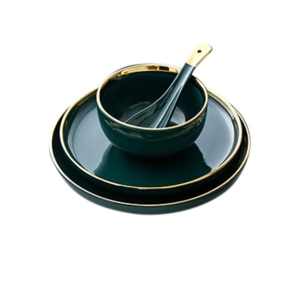 Juego de vajilla de porcelana 4 piezas 1