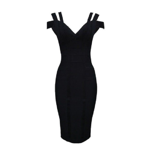 Vestido tubo de Mariah negro S