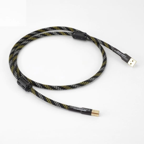 USB-A till USB-B M/M anslutningskabel K1045 1 m