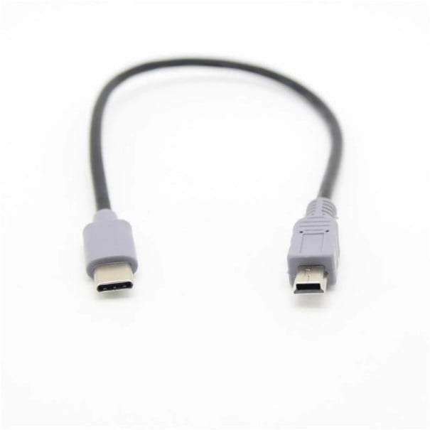 USB-C 3.1 till Mini USB 5pin M/M anslutningskabel 1 m 1