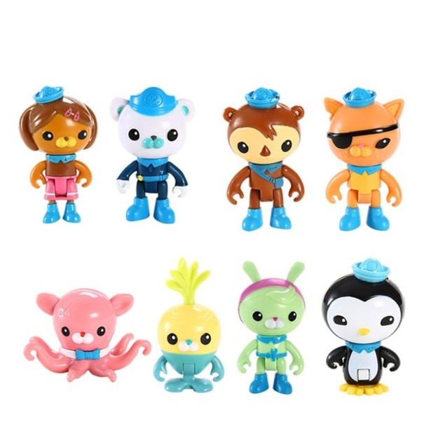 Söta figurer 8 st 1