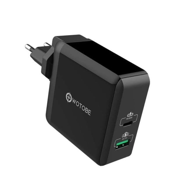 USB / USB-C snabbladdningsadapter 1