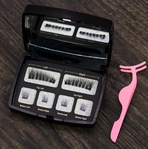 Conjunto de pestanas magnéticas + Clip para pestanas 3