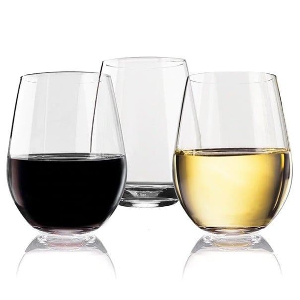 Set med plastglas - 4 st. 1