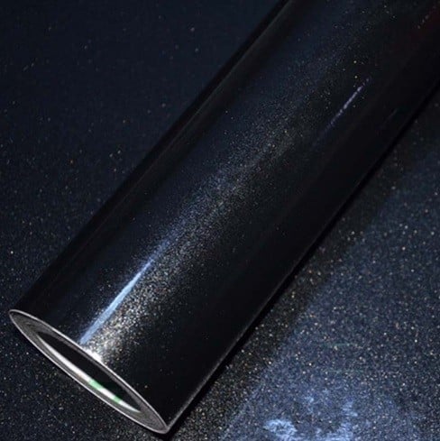 Självhäftande dekorativ vinylfilm J3550 svart 60 cm x 3 m