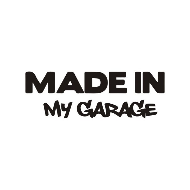 Bildekal tillverkad i mitt garage 1