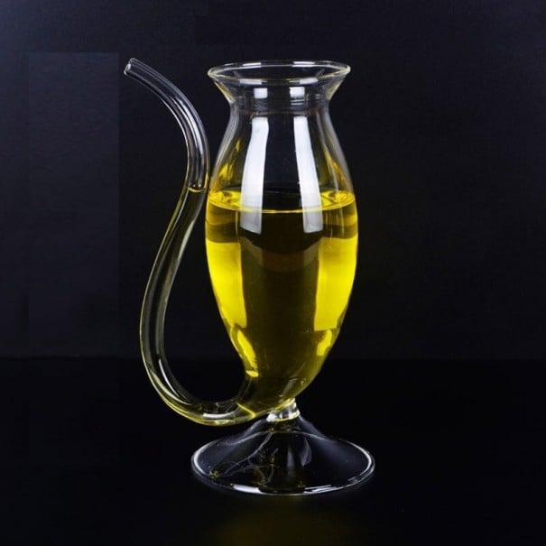 Glas med drickslang 1
