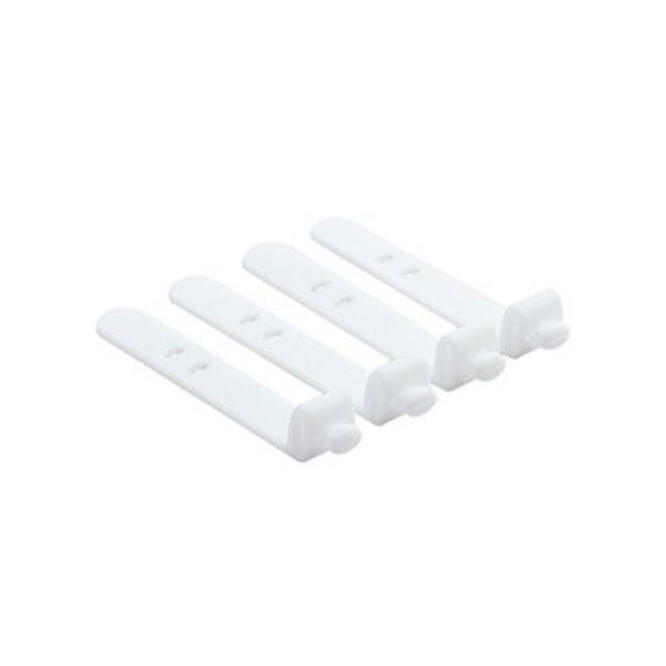 Kabelbinder 4 stuks wit