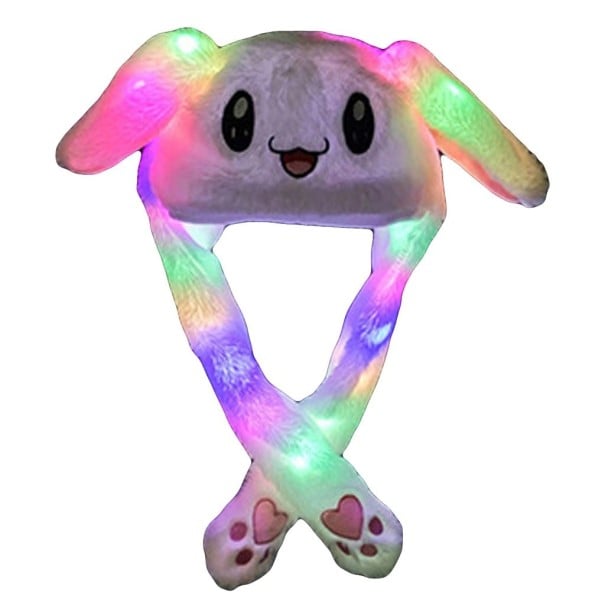 Lysande kaninhatt vit