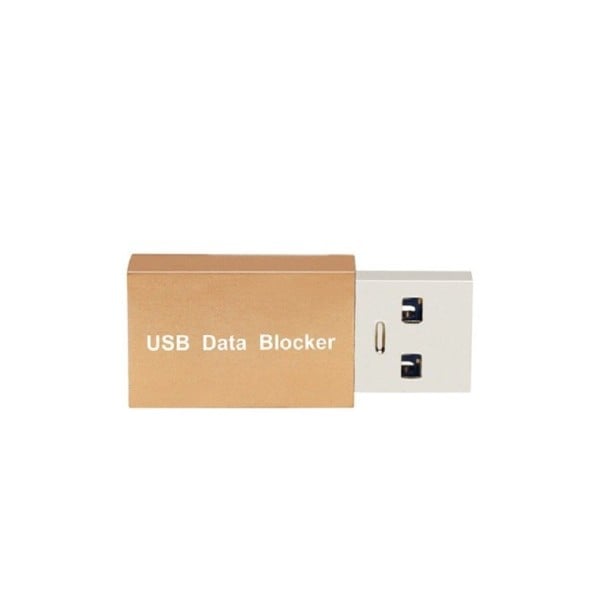Adapter USB do blokowania przesyłania danych K136 złoto