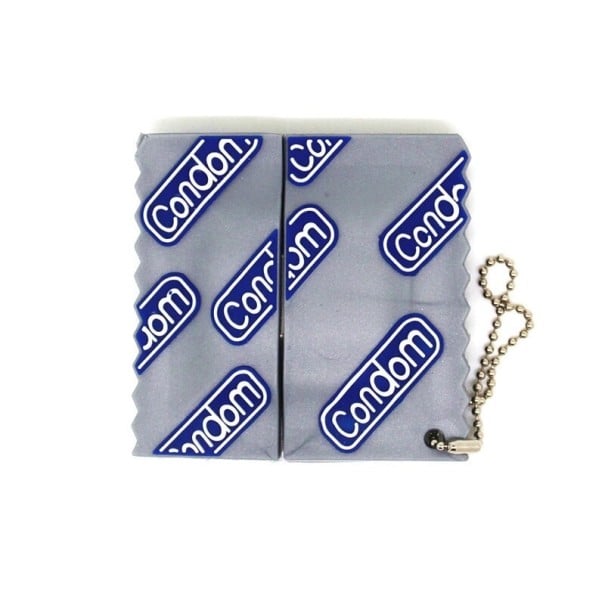 Condón en memoria USB 16GB