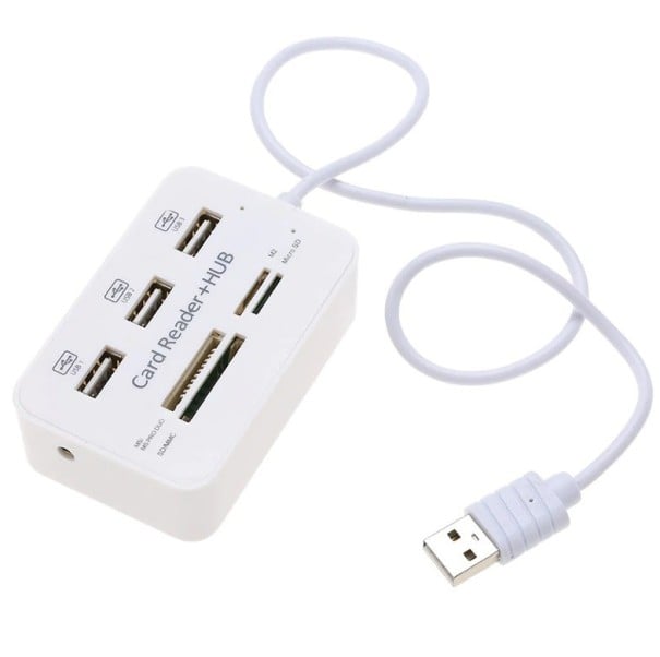 USB HUB a čtečka paměťových karet K929 1
