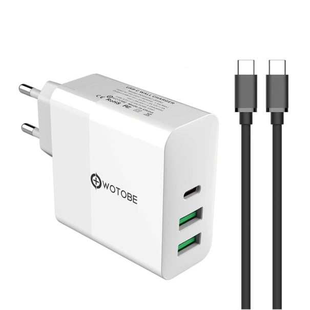 USB nabíjačka PD 3.0 65 W 1