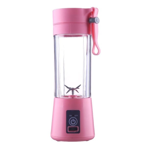 USB smoothie mixér růžová 3