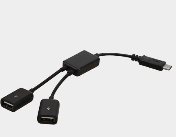 Rozdzielacz USB-C 3.1 na USB M / F 1