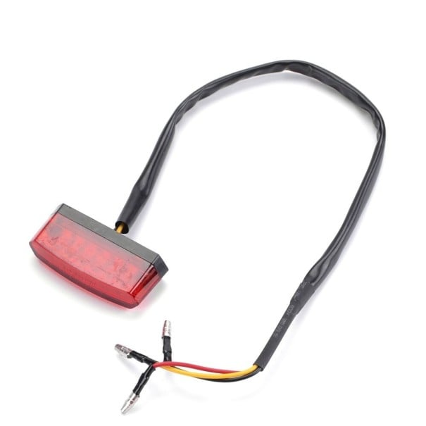 Moottoripyörän N45 LED-jarruvalo takana punainen
