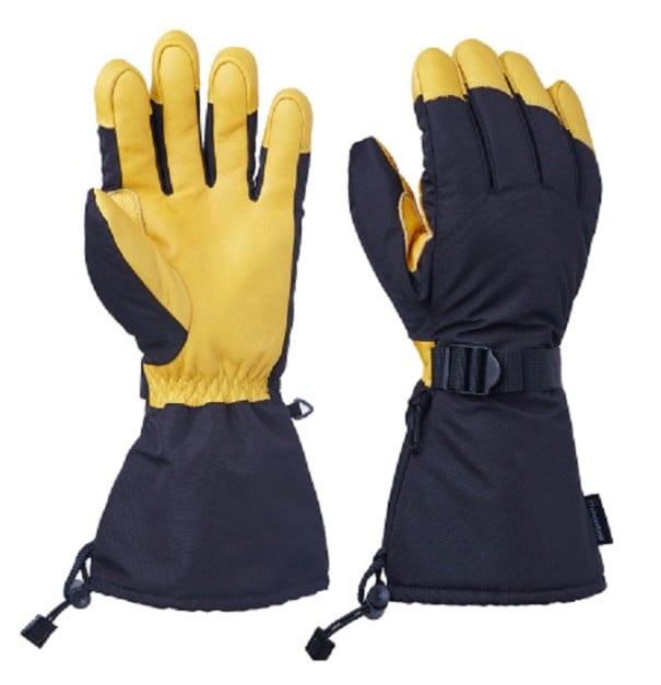 Vinterskidhandskar J1651 gul M
