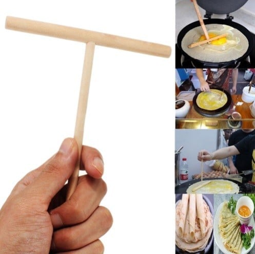 Pannkaksspatel av trä 1