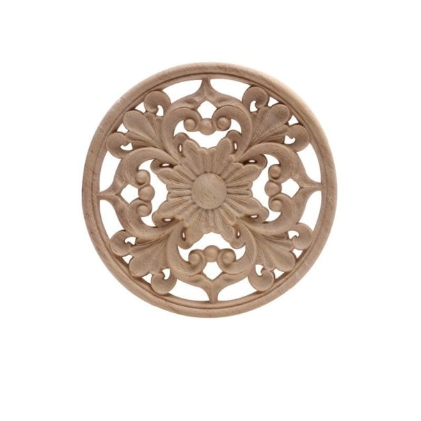 Dřevěný vyřezávaný ornament 2