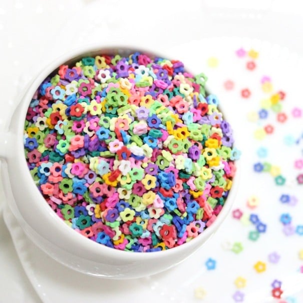 Blommor för slime 10 g 1