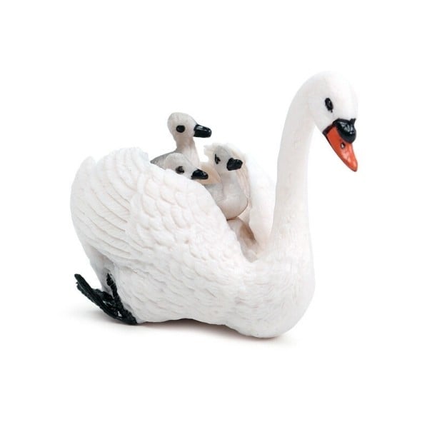 Svan med kycklingfigur 1