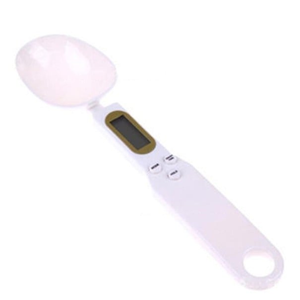 Digital sked med våg vit