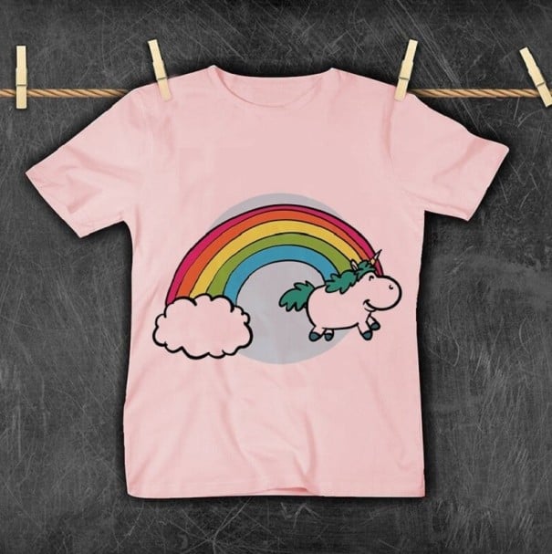 Mädchen-T-Shirt B1648 12-24 Monate B