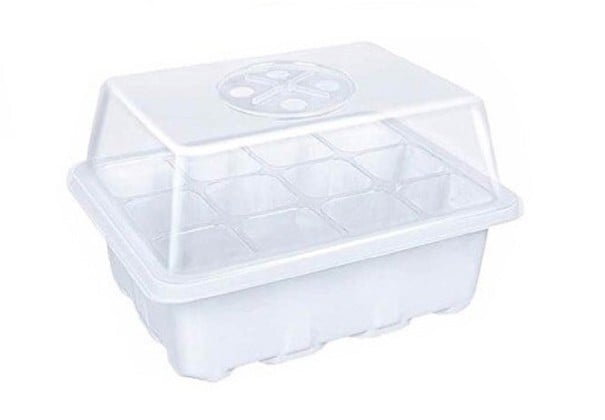 Boîte de culture pour semis blanc