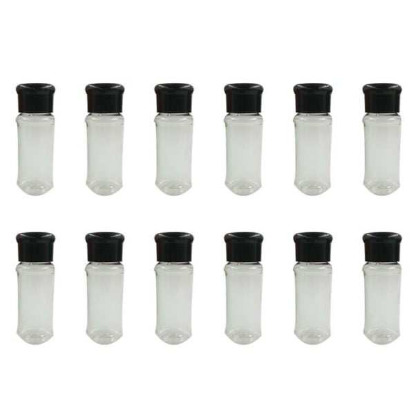 Plastkryddburk 12 st svart