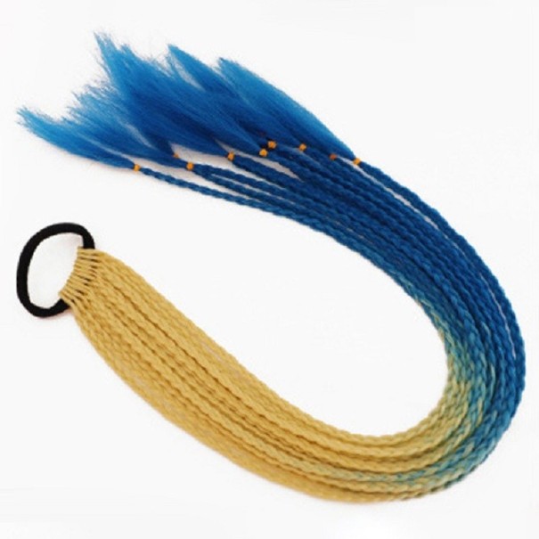 Syntetflätor på resårband 58 cm 2