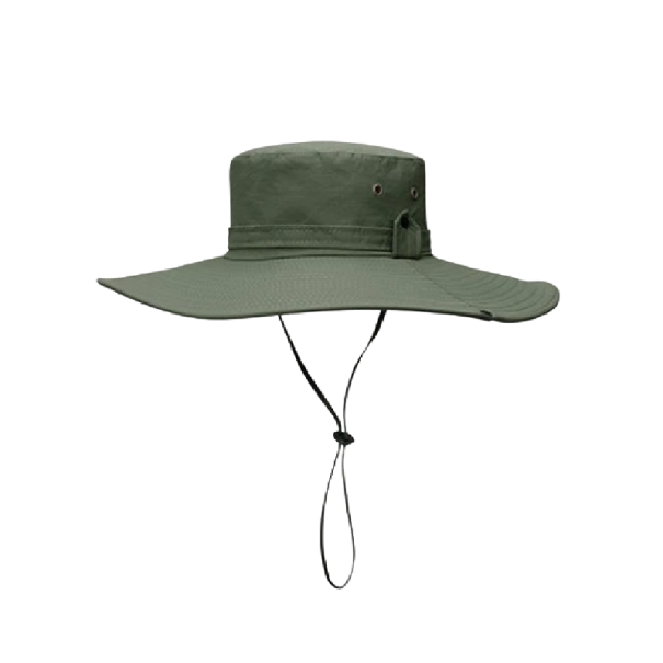 Mössa med UV-skydd militärgrön