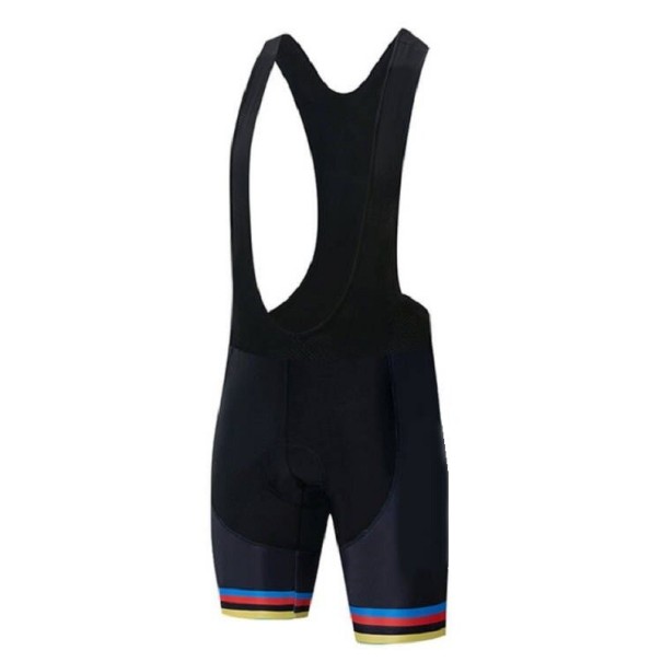 Cykelshorts för män med haklappar P3768 svart M