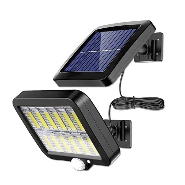 Solar COB vägglampa med rörelsesensor T1047 1