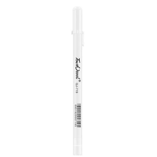 Vattentät vit markör 0,8 mm 1