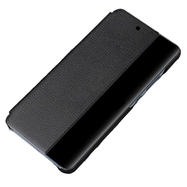 Slimme Clear View Flip Case voor Huawei P30 Pro zwart