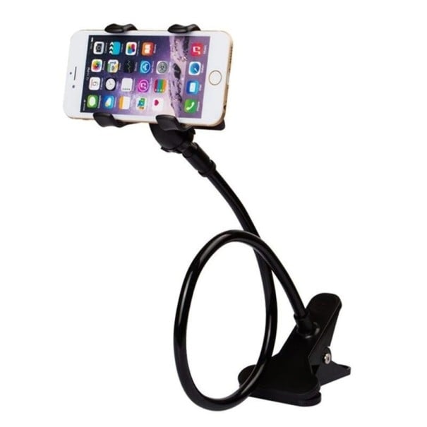 Stolní flexibilní držák na mobil černá