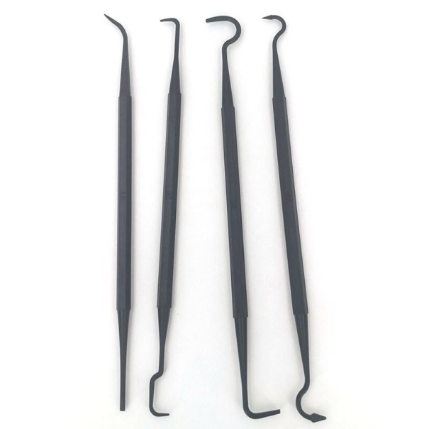 Set med polymerkrokar 4 st. 1