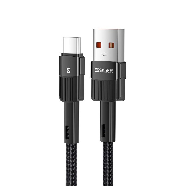 Dátový kábel USB na USB-C 1 m P3971 čierna