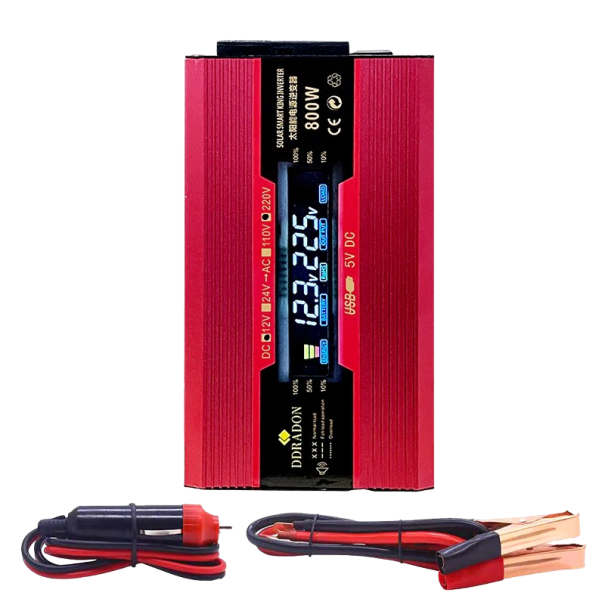 Spänningsomvandlare 12V/220V 800W 1