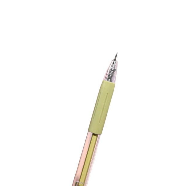 Couteau artistique dans un stylo vert