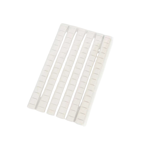 96 Stück Gel wiederverwendbarer Kleber für künstliche Nägel 5 mm x 2,54 cm Nagelmasse für Übungsständer für Nägel weiß